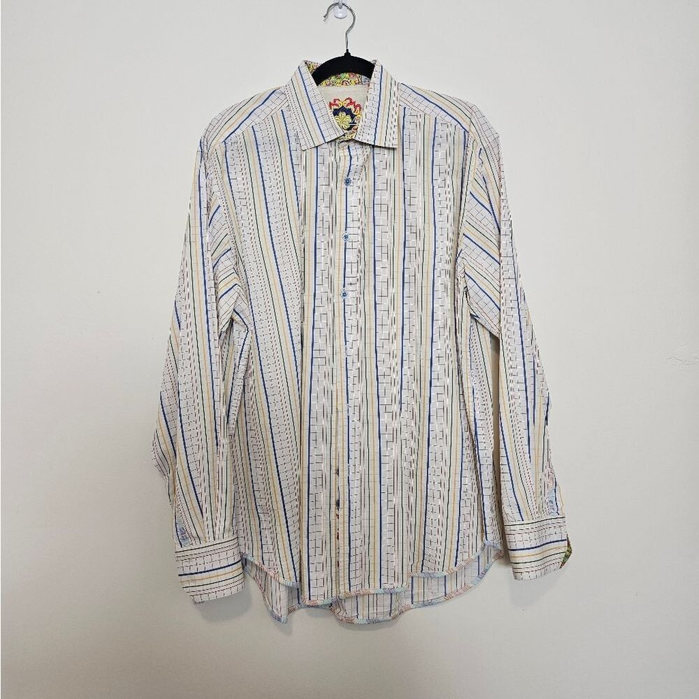 Robert Graham Designer Button Down Shirt